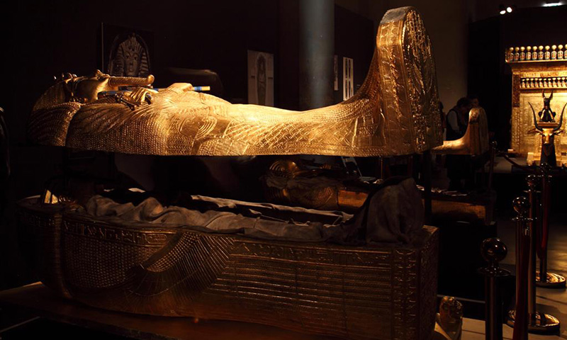 la tombe de toutânkhamon